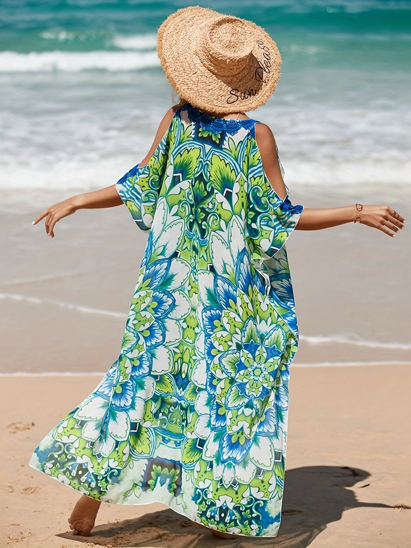 Grünes Kleid - Sophia