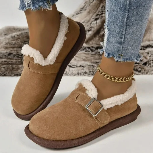 CozyChic Elegance Slip-Ons