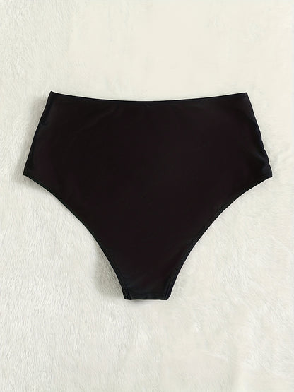 Schwarze High-Waist-Bikinihose - Mila