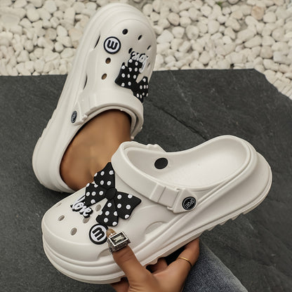 Schwarze Garten-Clogs - Klara