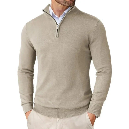Bowen moderner half-zip-pullover – herren