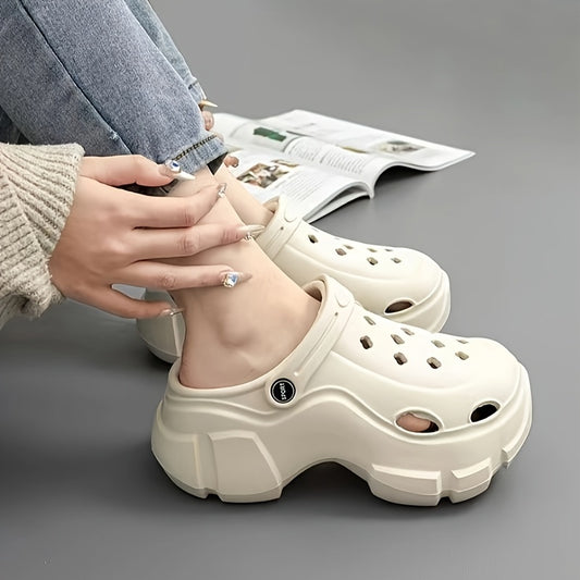 Cremefarbene Komfort-Slipper - Bella