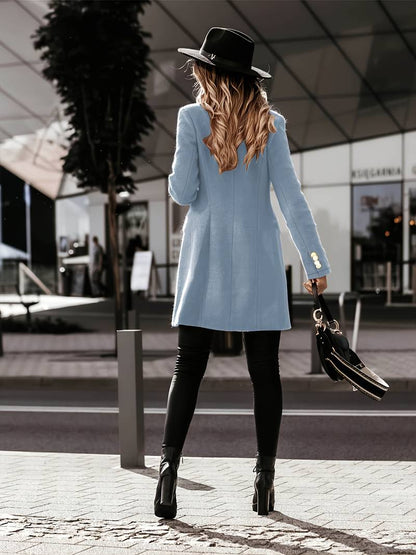 Clara |schlanker wollmantel