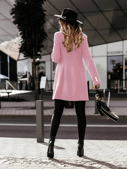 Clara |schlanker wollmantel