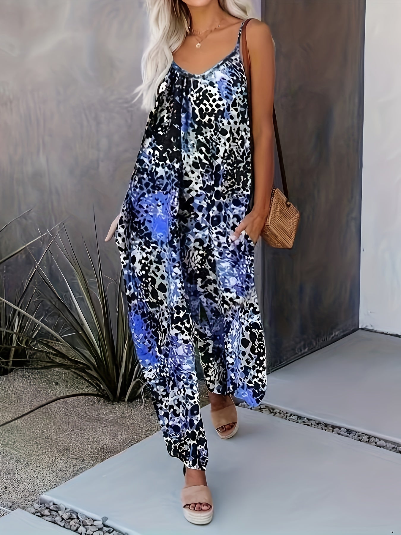 Leoparden Jumpsuit - Eva