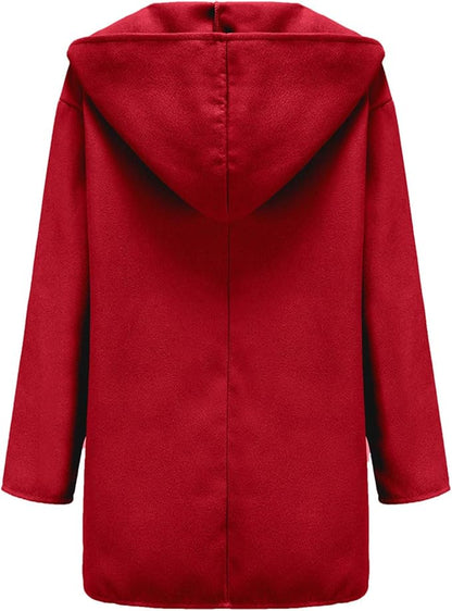 Damen winter-trenchcoat lang – eleganter mantel für kalte tage