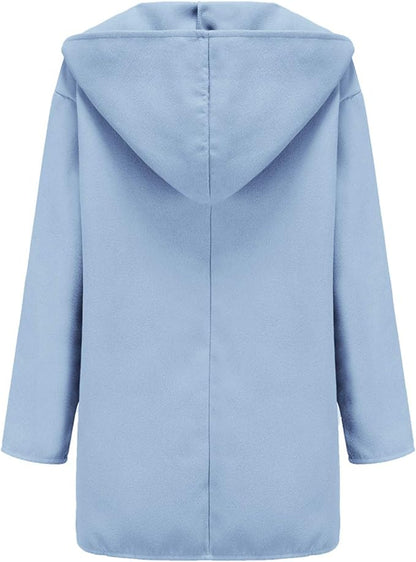 Damen winter-trenchcoat lang – eleganter mantel für kalte tage