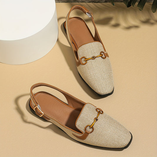 Elegante Apricot Damen Sandalen