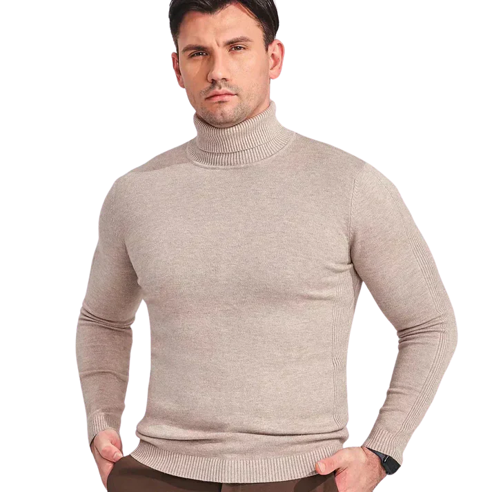 Noah – cashmere rollkragenpullover mit slim fit