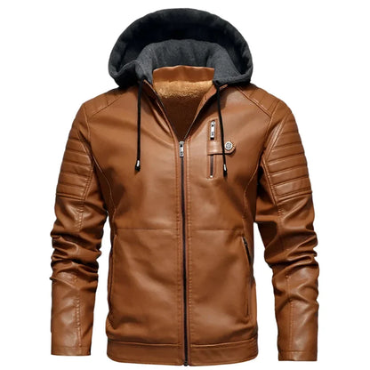 Herren Winterjacke Braun - Magnus