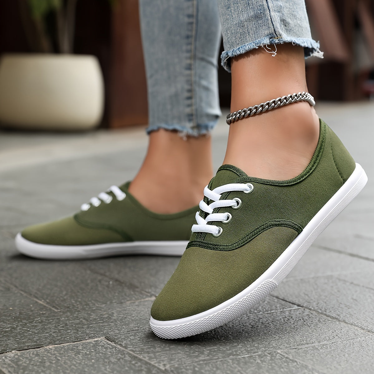 Dunkelbraune alltags-sneaker - sophie