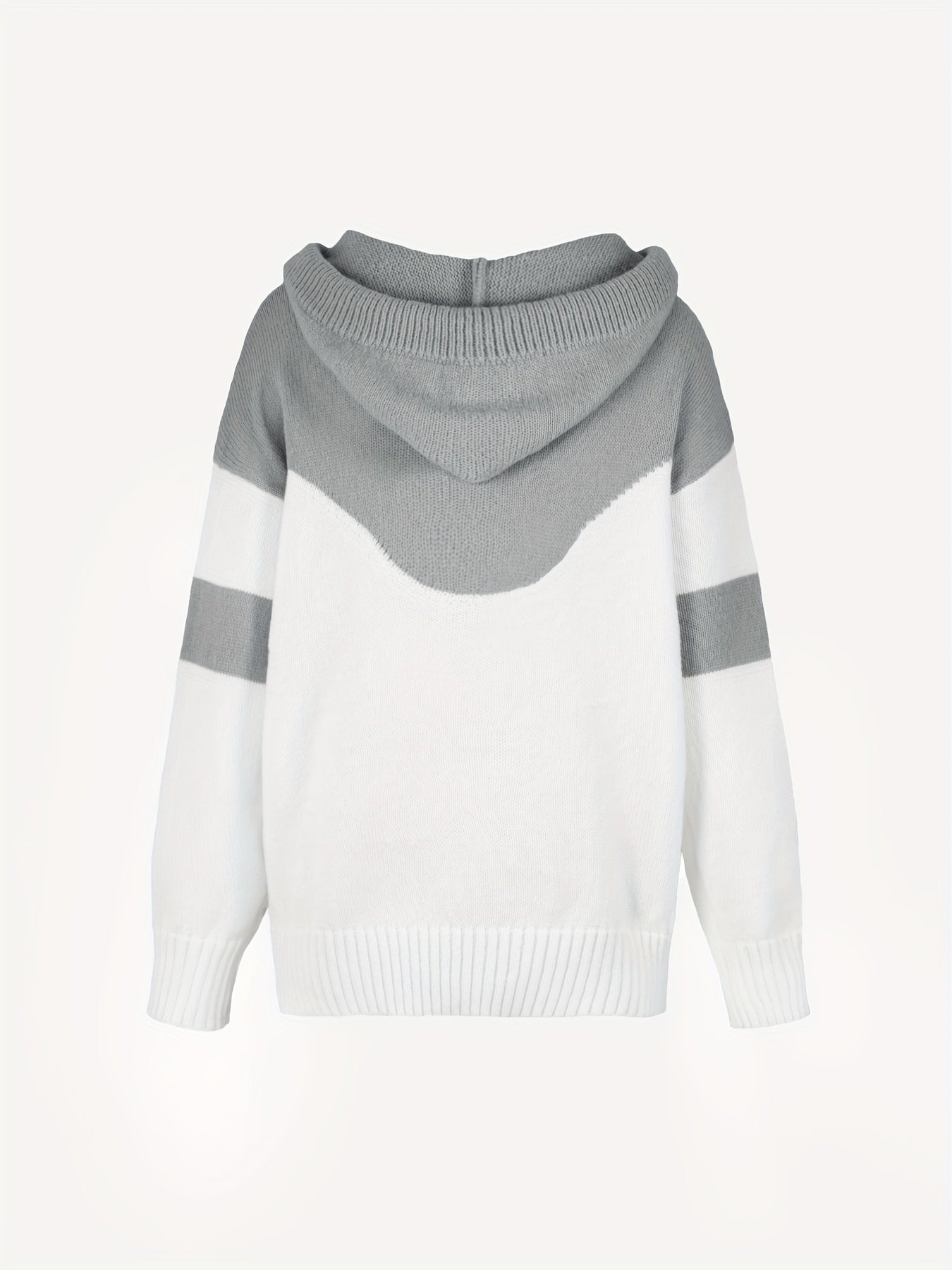 Apricot Colorblock Kapuzenpullover – Mila