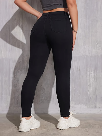 Schwarze Skinny-Jeans - Nina