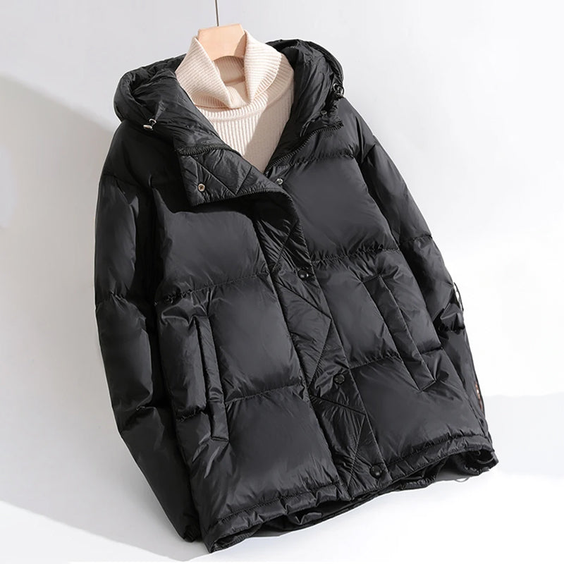 Fleur Quilted Down Jacke