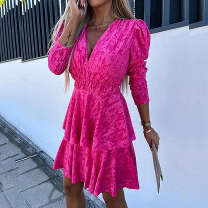 Schickes kleid mit rüschen | Briar