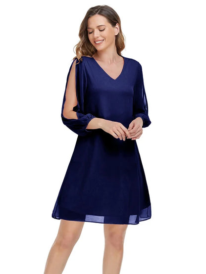 Eva - Rotes Satin Abendkleid