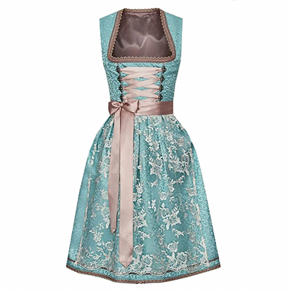 Dirndl mia - einzigartige dirndl für damen mit schürze und bluse