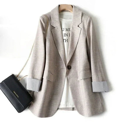 Lässiger damen blazer mit tasche – eleganter casual-touch