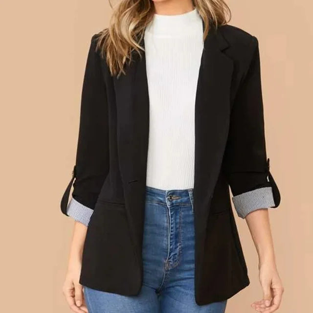 Mia - pinkfarbener casual blazer