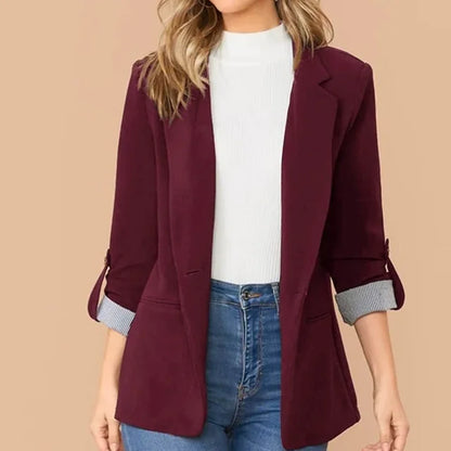 Mia - pinkfarbener casual blazer