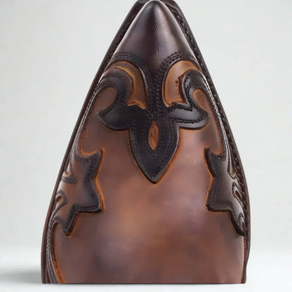 Herren-cowboy-stiefeletten aus westernleder – herren