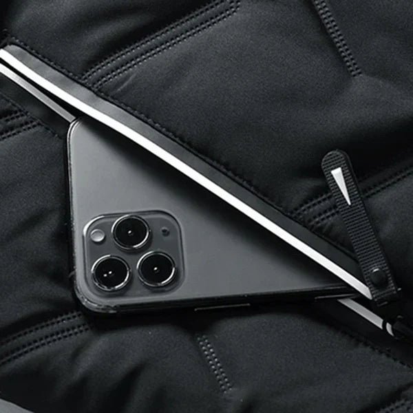 Elegante Steppjacke Schwarz - Markus