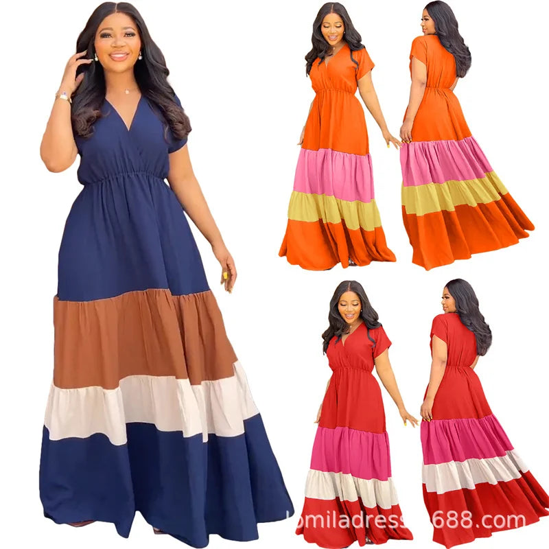 Buntes Maxikleid - Julia