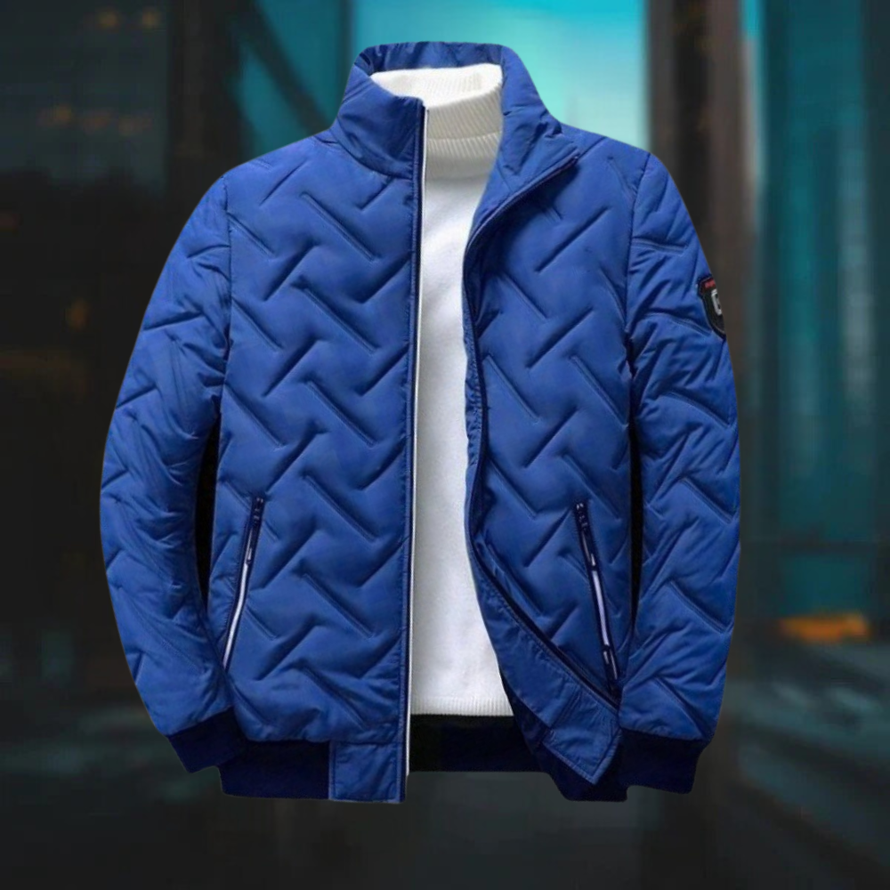 Elegante Steppjacke Schwarz - Markus