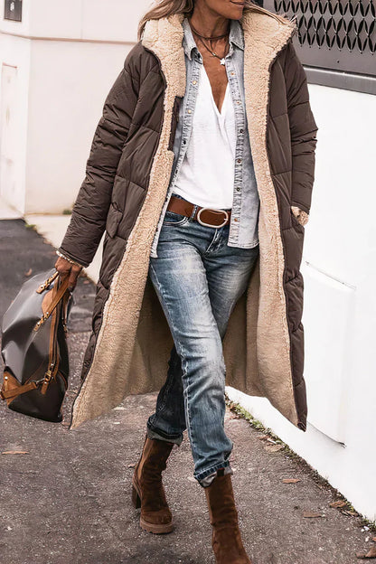 Kennedy - eleganter doppelseitiger warmer parka