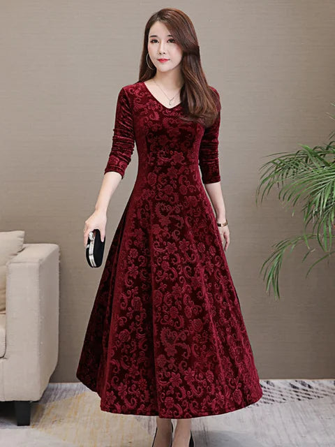 Emma - Elegantes Spitzenkleid in Schwarz