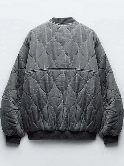 Sofia gefütterte bomberjacke – damen