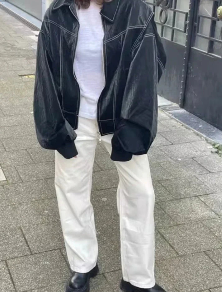 Lucia oversize-bomberjacke – damen