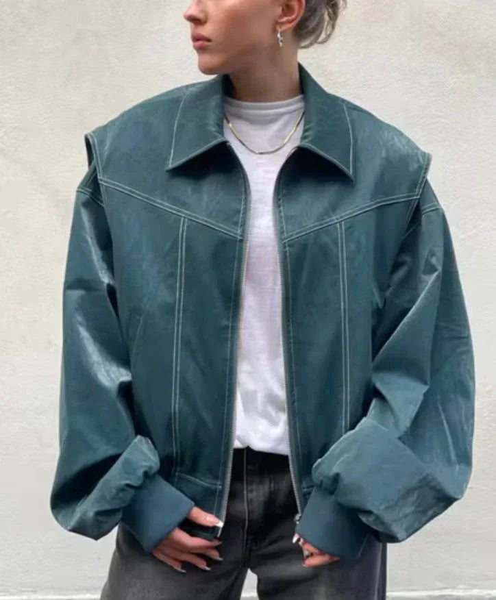 Lucia oversize-bomberjacke – damen