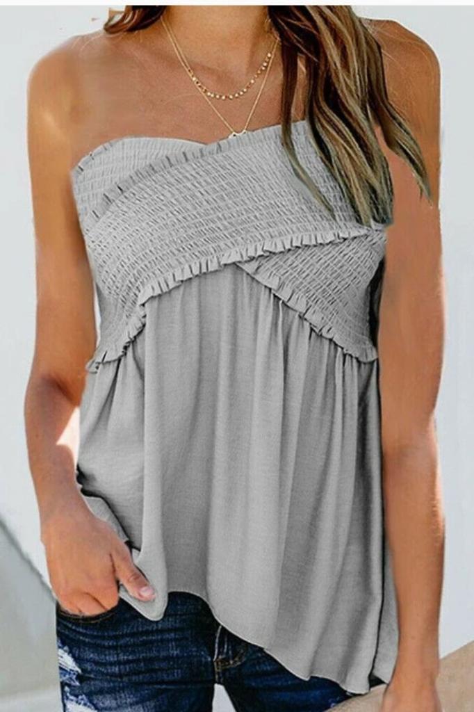 Damen ärmellose Bluse