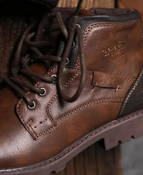 Orthopädische Stiefel Braun - Arvid