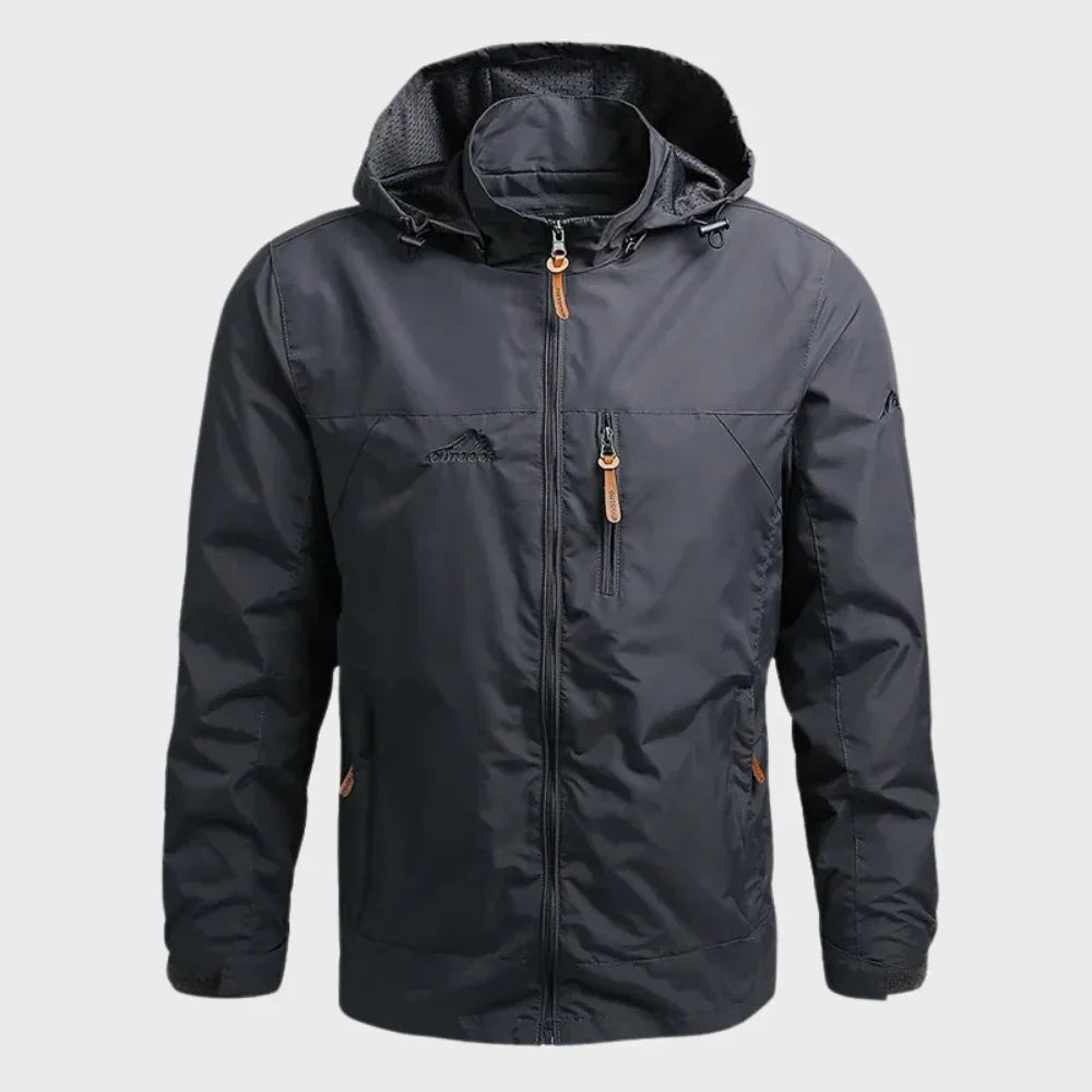 Wasserdichte outdoorjacke für herren – herren