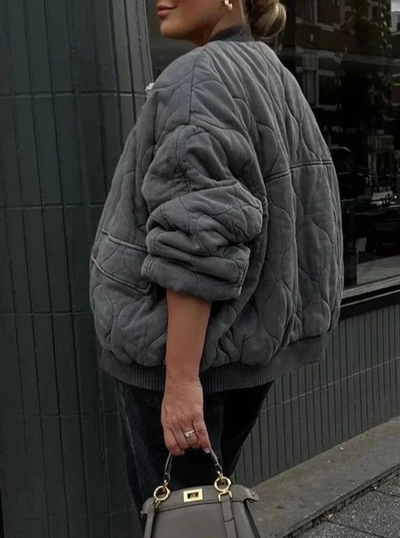 Sofia gefütterte bomberjacke – damen