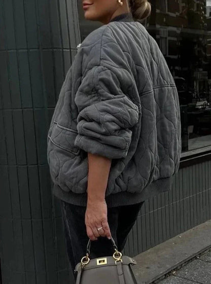 Sofia gefütterte bomberjacke – damen