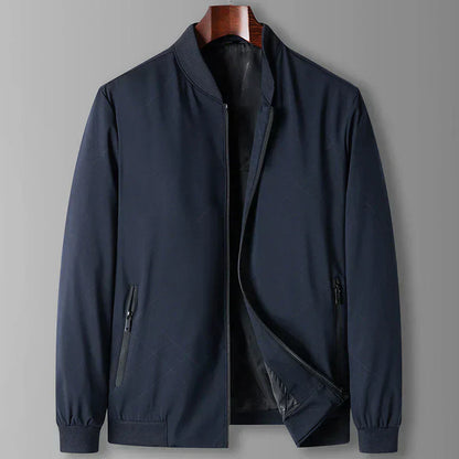 Herren bomberjacke mit reißverschluss – klassischer streetwear-look