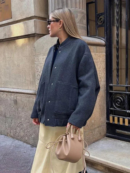 Mazie - modische damen jacke in ubergröße