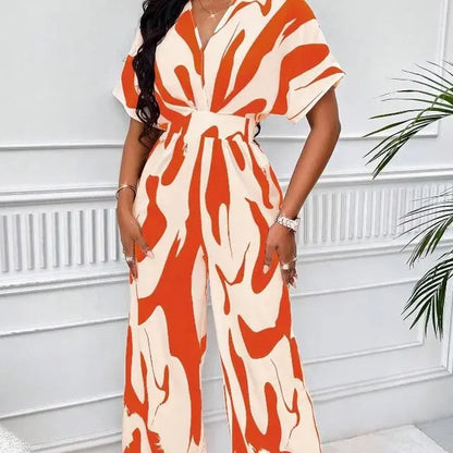 Monochromer Print-Jumpsuit - Zara