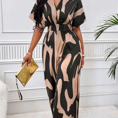 Monochromer Print-Jumpsuit - Zara