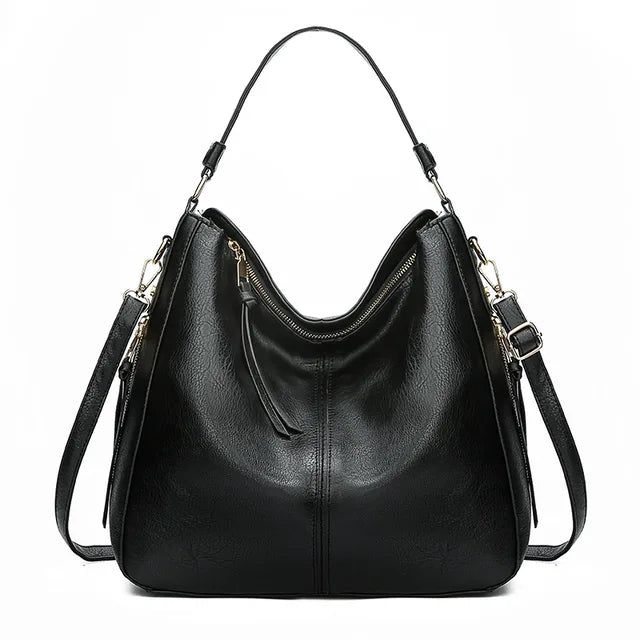 Clara - Elegante Schwarze Handtasche