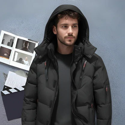 Wasserdichter herren-winterparka – herren