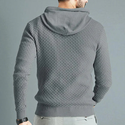 Gemütlicher, lässiger herren-winterpullover aus strick – herren