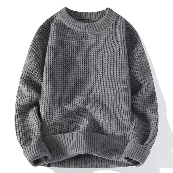 Lässiger herren-winterstrickpullover – herren