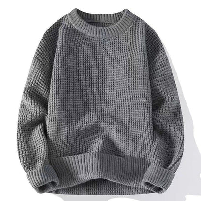 Lässiger herren-winterstrickpullover – herren