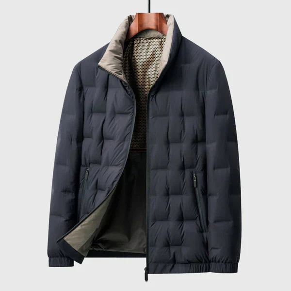 Leichte und wasserdichte winterdaunenjacke für herren – herren