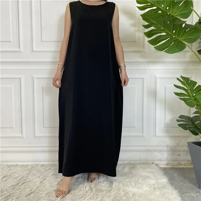 Elena - Elegantes Maxikleid in Schwarz