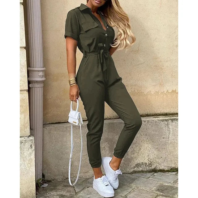 Hellblauer Jumpsuit - Lina